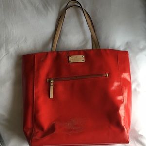 Kate Spade Red Tote - Like New